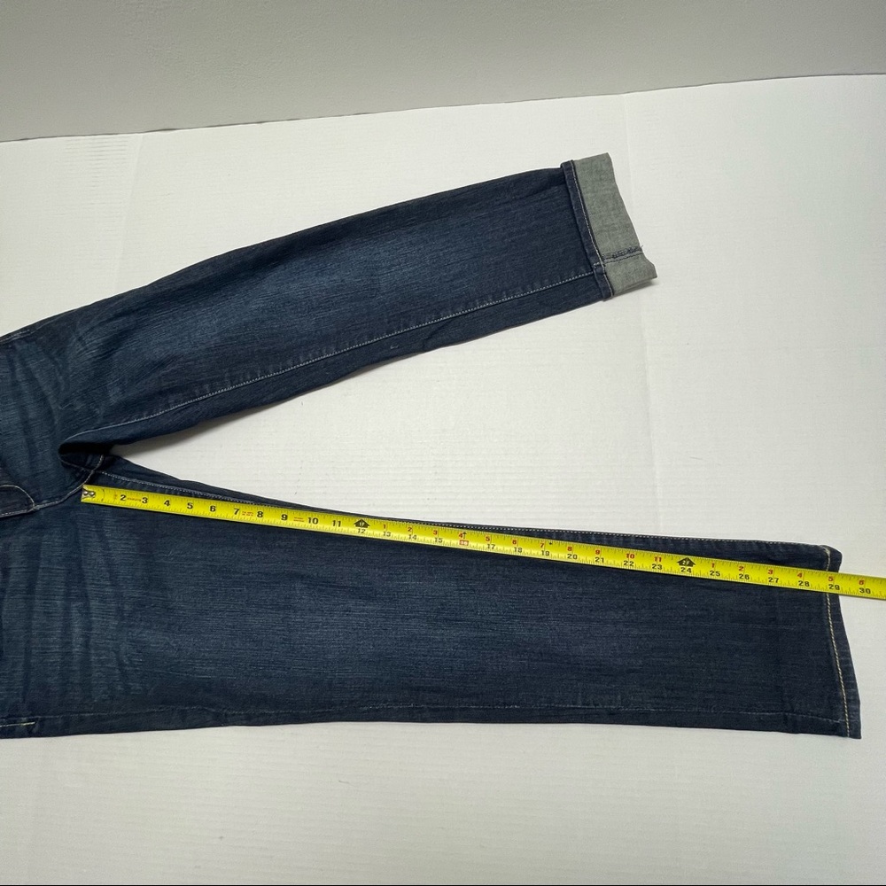 Kut From The Kloth Katy Boyfriend Jeans Dark Wash Mid Rise Blue Sz 4 - Picture 10 of 16